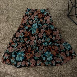 Floral skirt